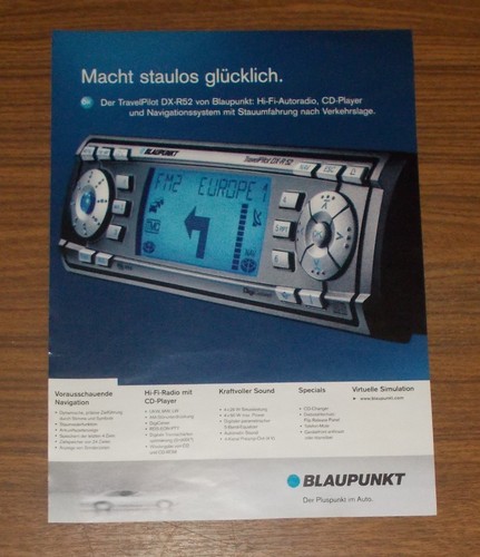 Seltene werbung blaupunkt - werbung,