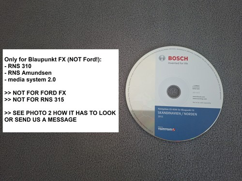 Navigation blaupunkt fx - cd,