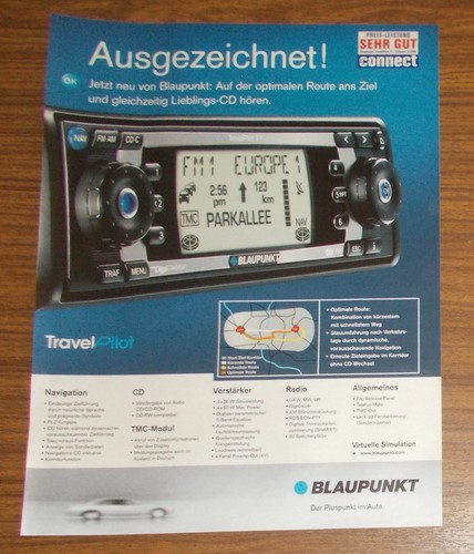 Seltene werbung blaupunkt - seltene,