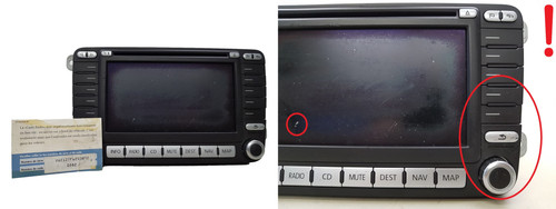 Radio navi golf - navi, vw